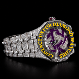 Reloj de Pulsera de Lujo con Diamantes Moissanite, Diseño Clásico con Esfera Redonda, para Hombre, Elegante para Bodas - Product Image 2