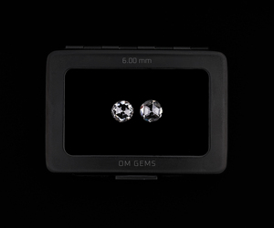 Diamante de laboratorio de 6.0 MM, corte redondo rosa, color D, VVS, para la fabricación de joyas, venta al por mayor, diamantes de laboratorio OM GEMS - Product Image 1