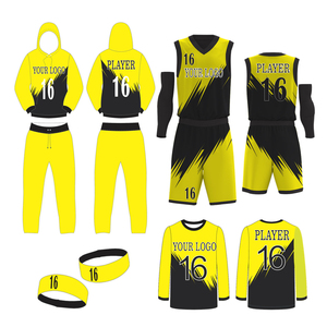 Maillots de basket-ball unisexes de haute qualité, respirants, antibactériens, à séchage rapide, grande taille, personnalisables, 100% sport - Product Image 3