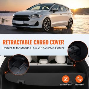 Copertura Retrattile Impermeabile per Bagagliaio Mazda CX5 2017-2025 5 Posti con Protezione UV - Product Image 2