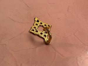 Solution de rangement murale contemporaine en métal finition mate à double crochet, forte capacité de charge - Product Image 4