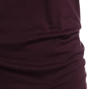 Camiseta de Moda para Hombre con Paneles a Rayas, Cuello Redondo, Manga Corta, Estilo Casual, Moderna y Elegante para Uso Diario - Product Image 3