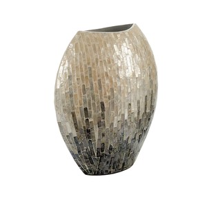 Premium Decorative Vase with Natural Mother of Pearl Finish - Product Image 2