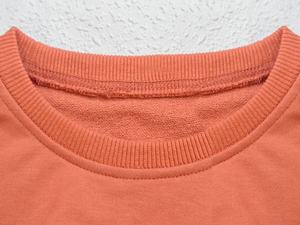 Venta al por mayor personalizada de algodón de invierno Sexy sudadera de manga larga de primera calidad de doble capa de cuello forro frontal liso de moda de color sólido - Product Image 2