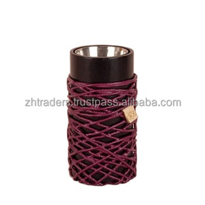 ที่ใส่บาโคหรือเตาไม้สไตล์อาหรับที่ทำจากไม้หรูหรามีสายไฟโลหะ - Product Image 1