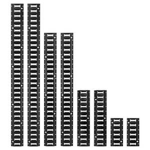Kit de Rieles de Amarre E-Track, Paquete de 8 (5 pies + 4 pies + 2 pies + 1 pie), 36 Rieles, 2 Correas de Trinquete, 8 Anillos en O, 8 Amarres, 2 Anillos en D, 2 Ranuras Individuales, 16 - Product Image 1