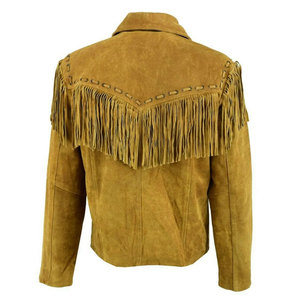 <b>Suede</b> Leather Men's Winter Motorcycle Bomber <b>Jacket</b> Vintage Breathable Premium Quality Stand Collar Front Logo - Product Image 2