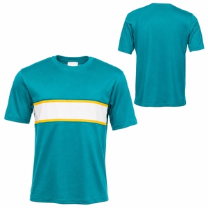 T-shirts pour hommes à manches courtes, en polyester/coton uni, décontractés, respirants, personnalisables, à prix abordable, très demandés, style streetwear - Product Image 5