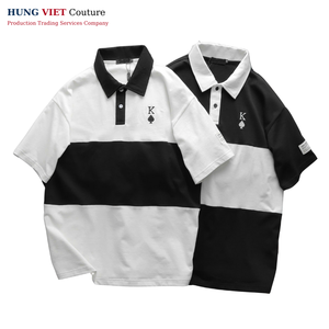 Camisas de tela fáciles de lavar Camiseta lisa de algodón Camisetas unisex de cuello redondo Premium vietnamitas Camisas al por mayor Estilo informal - Product Image 1