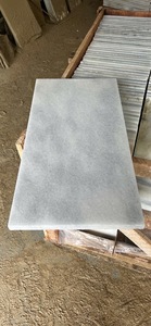 <b>Top</b> Sale Luxury Sandblasted White <b>Marble</b> Light Grey Veins Waterproof Eco-Friendly Paving Steps Countertop Floor Garden - Product Image 6