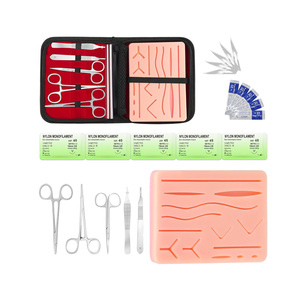 Suture Practice Kit for Medical Students, Silicone <b>Pad</b> Surgery Wounds Closure Suturing, Supplies for Vet <b>Nursing</b> Students - Product Image 3