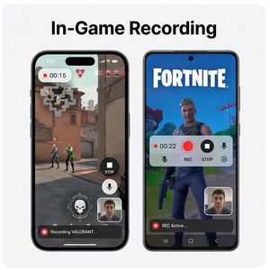 แอปบันทึกเกม RoyalCraft – บันทึกการเล่นเกม, บันทึกหน้าจอ, สตรีมสด และตัดต่อวิดีโอ IOS/Android/Linux/Mac - Product Image 2