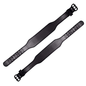 Weightlifting Gym Training Cowhide Leather Belt Sustainable Professional Non-Slip Buckle Closure Powerlifting Belt - Product Image 2