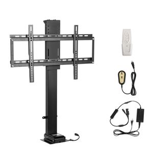 Support TV motorisé avec course de 39,4 pouces, chariots de montage TV, prend en charge les téléviseurs de 32 à 70 pouces, hauteur réglable de 28,74 à 68,11 pouces, télécommande incluse, max. - Product Image 4