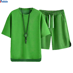 Conjunto de Pantalones Cortos de Algodón Unisex Cómodos y Transpirables, Nueva Colección de Verano, Personalizados, Talla Grande para Hombre - Product Image 6