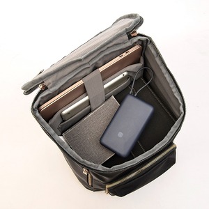 Black Business <b>Bag</b> Twill <b>Waterproof</b> <b>Bag</b> Wear-resistant Durable Short-distance Business Trip Backpack Large Capacity Simple - Product Image 5