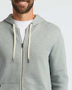 <b>Thick</b> <b>Fleece</b> Zip Hoodie 310g STELLAR Polyester Spandex Hooded <b>Jacket</b> Plain Full Zip Formal Long Regular Fit Premium Spring - Product Image 3