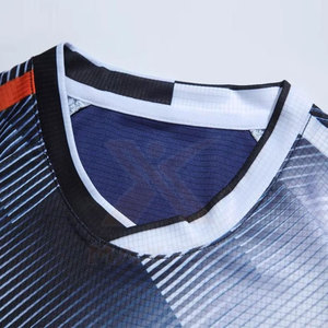 High Quality Breathable Solid Color <b>Badminton</b> Uniform Customized Colors Unisex Team Wear - Product Image 3