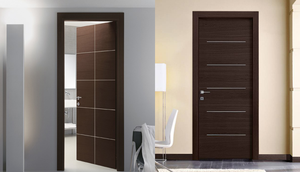 Modern Style Custom Size PVC MDF Interior <b>Door</b> Sustainable Low MOQ Push Pull Opening For Hotel Project Vietnam Factory OEM - Product Image 5
