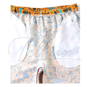 Custom Short for <b>Men</b> Swim Strips Print Short Beach <b>Men's</b> Surf Swimming Beach Short Designer Swim <b>Trunk</b> Nylon Shorts design - Product Image 3