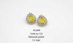 Pendientes de tuerca 11899 con circonita cúbica, diseño de halo marquesa y engaste de garra, joyería llamativa y brillante para fiestas y bodas - Product Image 3