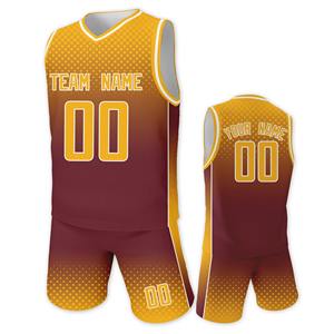 Custom Red Polyester <b>Basketball</b> Jersey Set <b>for</b> <b>Kids</b> Boys Girls Training Uniform Breathable Sports Shorts <b>Kit</b> Printed Team Name - Product Image 4
