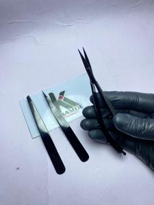 <b>Precision</b> One Spring Scissor Curved Stainless Steel Beauty <b>Tool</b> Sharp Tip Steel Handle for Cuticle Trimming Competitive Price - Product Image 6