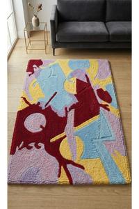 Alfombra de Lana Premium Hecha a Mano, la Más Vendida, para Decoración del Hogar Contemporáneo y Proyectos de Estilismo de Interiores - Product Image 2