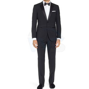 Prix de gros - Costumes de cérémonie pour hommes - Ensemble de smoking - Style raffiné - Tissu de qualité - Taille, couleur et design personnalisables disponibles - Costume de smoking - Product Image 2