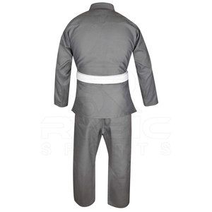 Conjunto de Gi Blanco Transpirable de Algodón Duradero de Alta Calidad para Jiu Jitsu Brasileño, Equipo de Entrenamiento Profesional - Product Image 2