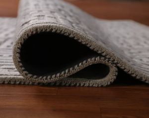 Alfombra de lana de alta calidad, hecha a mano, ecológica, antideslizante, con forro azul claro, para sala de estar, habitaciones infantiles, hoteles y oficinas. - Product Image 6