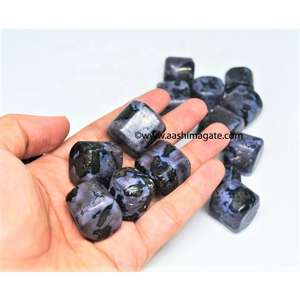 Pierre précieuse naturelle polie en quartz indigo 18-24mm, vente en gros, pierres sculptées, artisanat en cristal, roches, minéraux, mascotte Feng Shui - Product Image 5