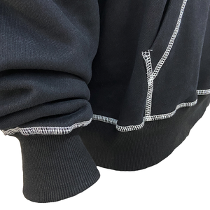 Ensemble de sport décontracté deux pièces pour homme, idéal printemps-automne, pour jeunes et d'âge moyen, achat groupé, survêtement de loisirs pour la course à pied (sweat-shirt et pantalon de survêtement) - Product Image 4