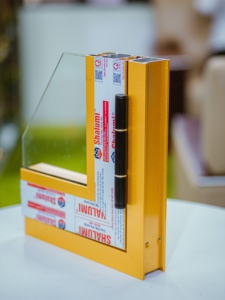 Shalumi เฉพาะส่องแสงโปรไฟล์การอัดขึ้นรูปอลูมิเนียมสีเหลือง - Product Image 3