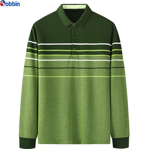 Camisa de Manga Larga para Hombre con Logotipo Bordado en la Parte Delantera, Tejido Sólido, Transpirable, de Algodón/Poliéster, para Uso Casual de Negocios - Product Image 4