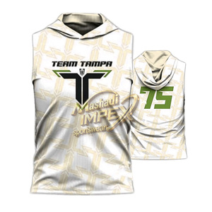 7v7 American Football Sublimated Printed <b>Compression</b> Jerseys Anti-Bacterial Breathable Quick Dry Team Tampa - 7v7 - Product Image 4