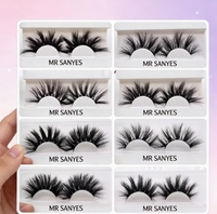 Faux cils personnalisables en bande complète, cils segmentés exclusifs, sans cruauté, avec bande transparente flexible, pour un usage quotidien