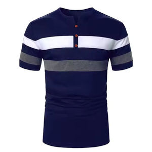 สินค้าขายดี เสื้อยืดคอตตอนผู้ชายสั่งทำพิเศษพร้อมกระเป๋าตัดสี - Product Image 3