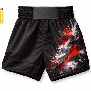 Shorts de boxe et de MMA sublimés pour commandes en gros et prêtes à l'emploi |   Tenues de combat personnalisées, designs sur mesure disponibles, pack technique spécifique, shorts thaïlandais - Product Image 1