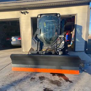 Lama universale regolabile da 86 pollici per skid steer/dozer/spazzaneve con bordo tagliente a bullone, inclinazione 30 gradi sinistra/destra - Product Image 5
