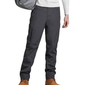 Pantalon de randonnée tactique imperméable à deux tons noir marine pour homme, avec fermeture éclair, en tissu ripstop technique, cargo, OEM ODM - Product Image 3