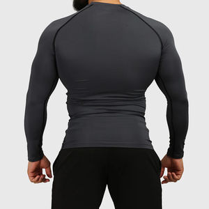Nouvelle Arrivée Modèle 2026 Hauts de Compression à Manches Longues Personnalisables pour Hommes - Plusieurs Couleurs Haute Qualité Anti-Transpiration Toutes Saisons - Product Image 5