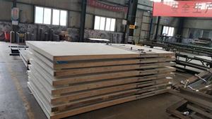 Panneaux sandwich en polyuréthane FRP anti-UV à isolation <span class=keywords><strong>thermique</strong></span> avec service de découpe <span class=keywords><strong>pour</strong></span> les murs, les toits et les sols des camions et des fourgons - Product Image 3