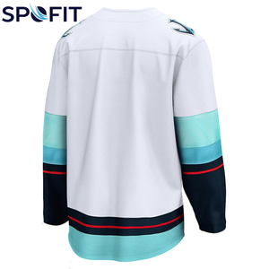 Jersey de Hockey sobre Hielo Profesional Personalizado, Transpirable, que Absorbe la Humedad, Uniforme de Hockey Sublimado con Logotipo del Equipo Personalizado - Product Image 2
