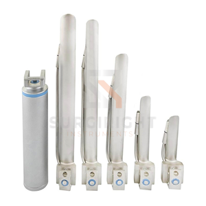 Ensemble de laryngoscope vétérinaire, 5 lames Miller, 75-210 mm, kit d'intubation, instrument chirurgical manuel en acier inoxydable, hôpital MOL - Product Image 2