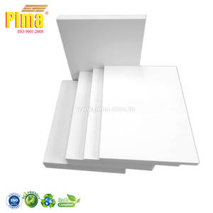 Panneau en mousse PVC WPC blanc sur mesure, épaisseur 18 mm, densité 0,6 g/cm3, polyvinyle expansé pour applications de meubles - Product Image 2