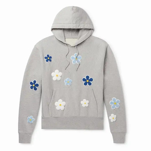 Nouveau sweat à capuche brodé pour homme, respirant, de qualité à bas prix, basiques - Product Image 1