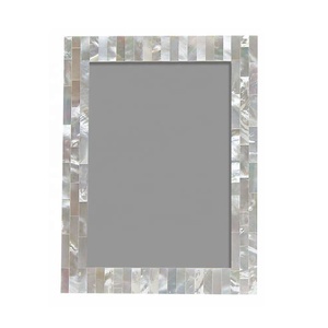 High Quality Handmade Mother of Pearl <b>Photo</b> <b>Frame</b> Intricate Design Display Showcase Decor for Wedding Made in India - Product Image 5