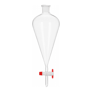 กรวยแยกสารแก้วโบโรซิลิเกต SciLab ขนาด 2, 3 และ 5 ลิตร พร้อมจุก PTFE สำหรับใช้ในห้องปฏิบัติการและอุตสาหกรรม - Product Image 3