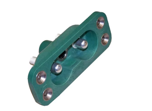 Connecteur en cuivre usiné CNC de précision, essentiel pour l'aviation, nouvelles prises de haute qualité, contacts plaqués argent, avion Airbus - Product Image 1
